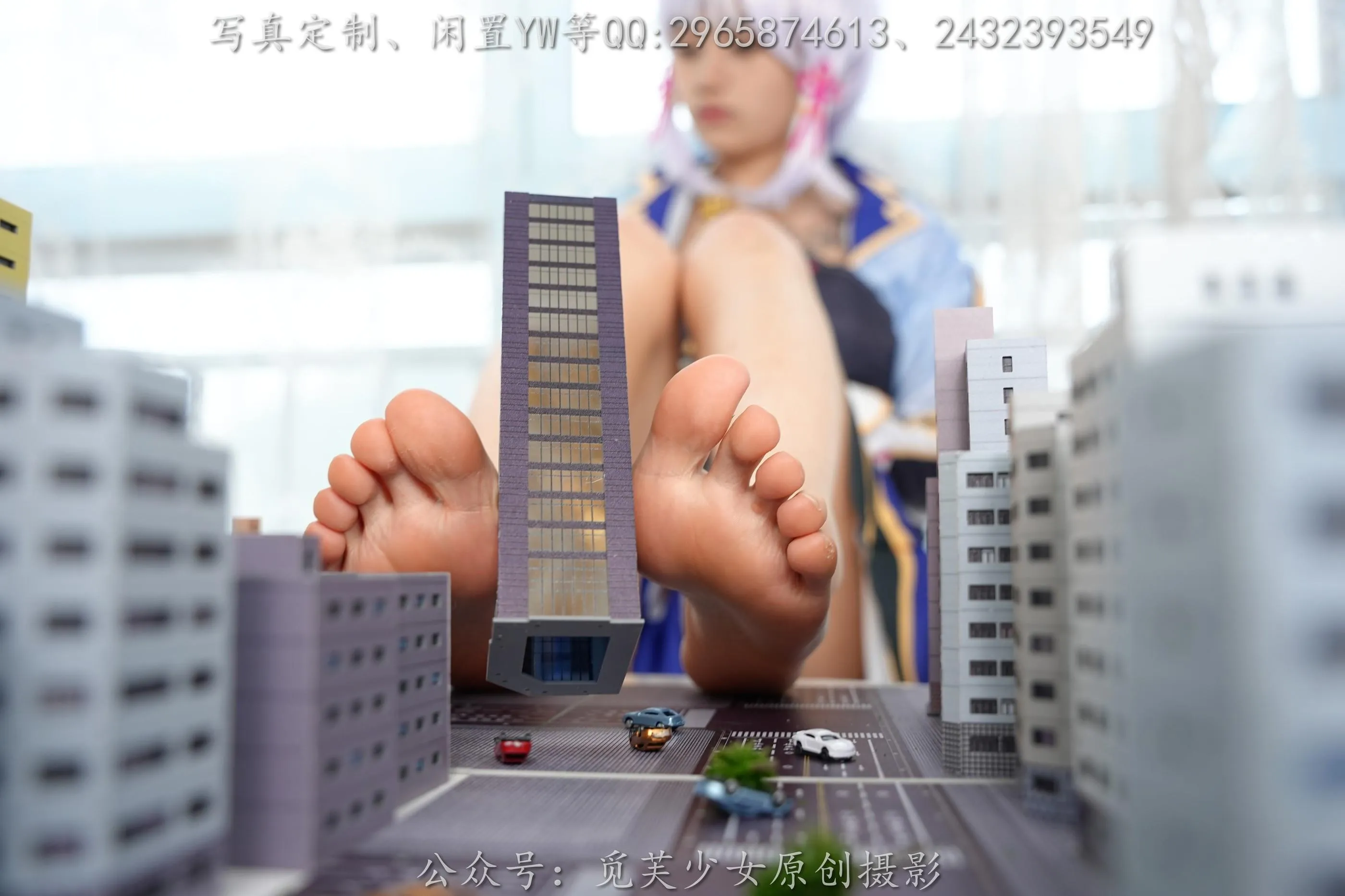 觅芙少女 NO.108 花花-梦境误入小人国，化身巨人少女-PIC [144P]插图9